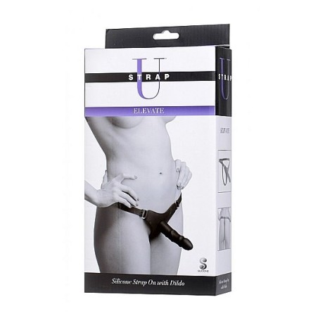 Elevate Silicone Strap On With Dildo