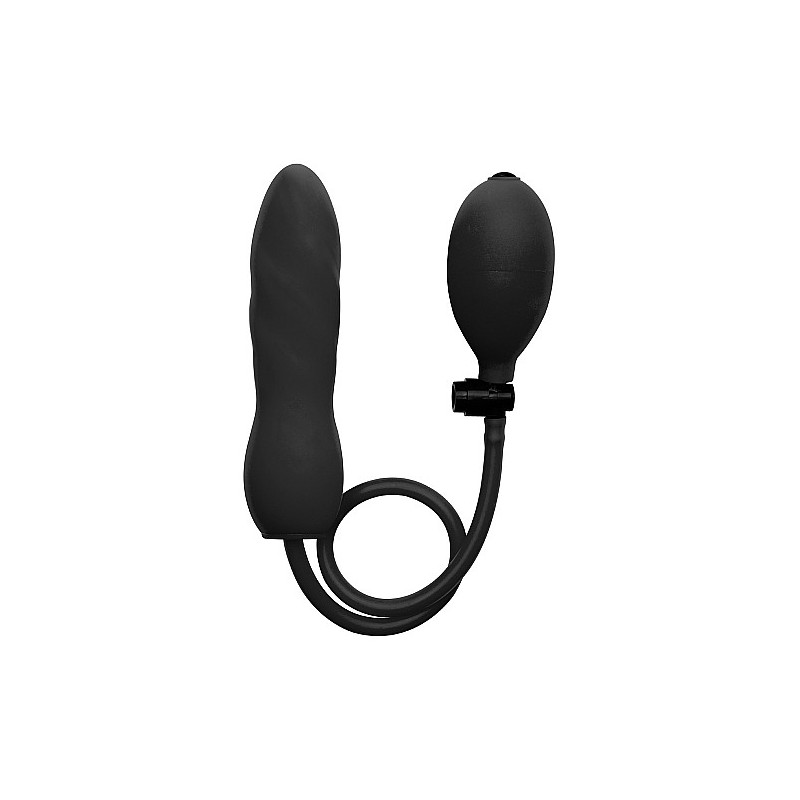 Inflatable Silicone Twist - Black