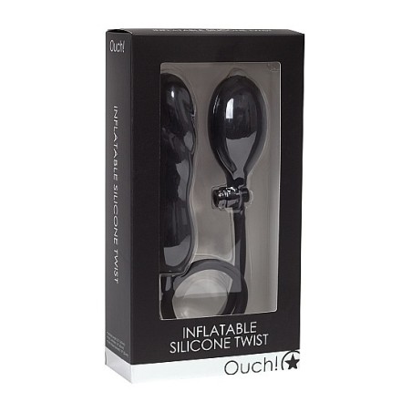 Inflatable Silicone Twist - Black