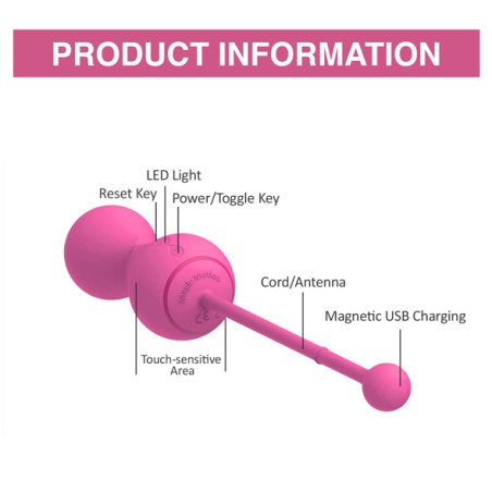 MAGIC MOTION - SMART KEGEL MASTER BALLS PURPLE