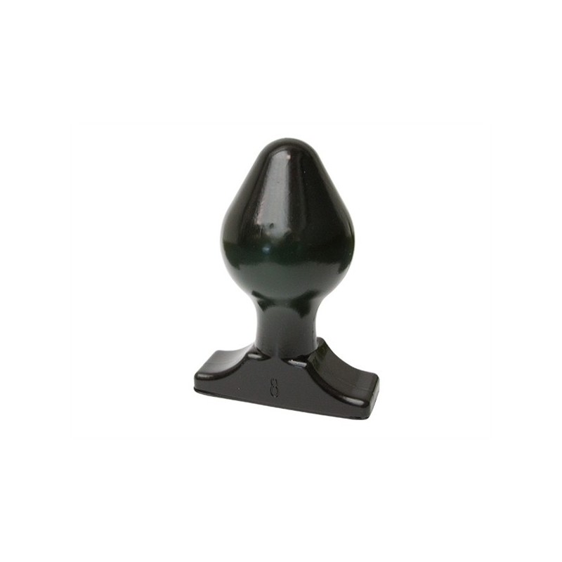 All Black - Kevin Butt Plug - 8 cm