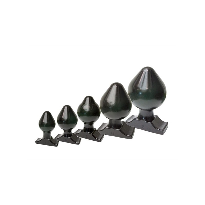 All Black - Kevin Butt Plug - 8 cm