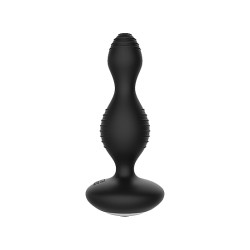 E-Stimulation Vibrating Butt plug - Black 