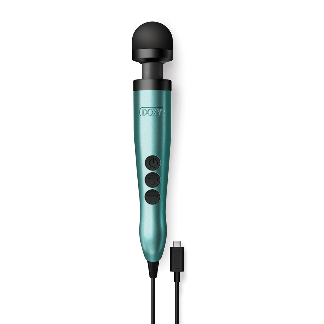 DOXY 3 | USB-C WAND MASSAGER - TURQUOISE