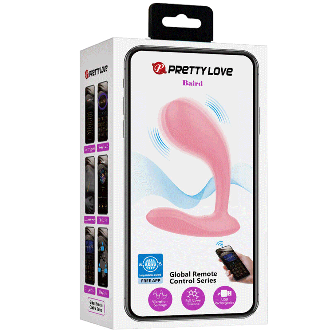 G-SPOT - APP CONTROLLED 12 VIBRATIONS RECHARGEABLE - PINK