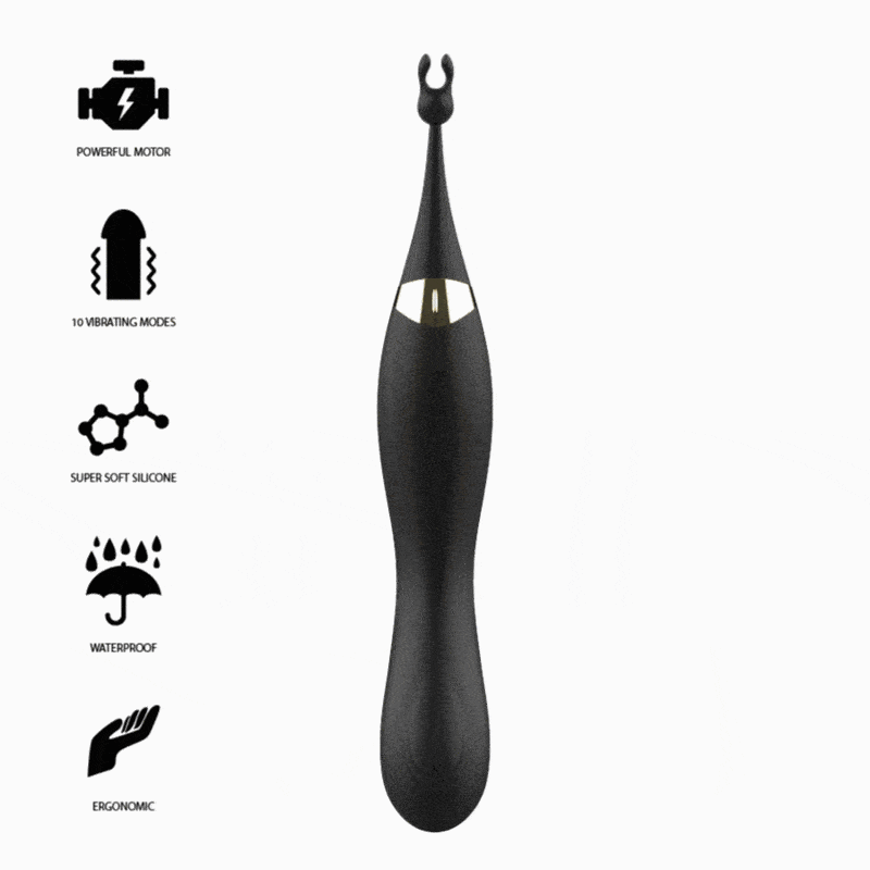 Ibiza | Interchangeable Clitoral Stimulator & Pulsation G Spot Vibrator