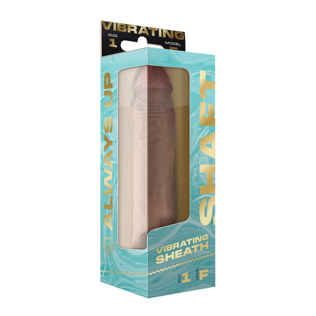 SHAFT | Vibrating Sheath Size 1 20cm | Flesh