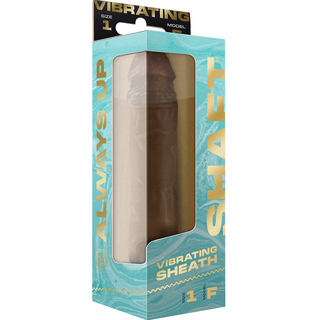 SHAFT | Vibrating Sheath Size 1 20cm | Brown