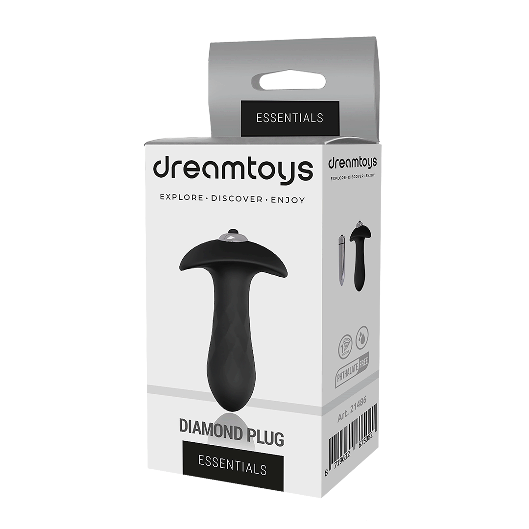 ESSENTIALS | SINGLE SPEED Diamond Anal Plug