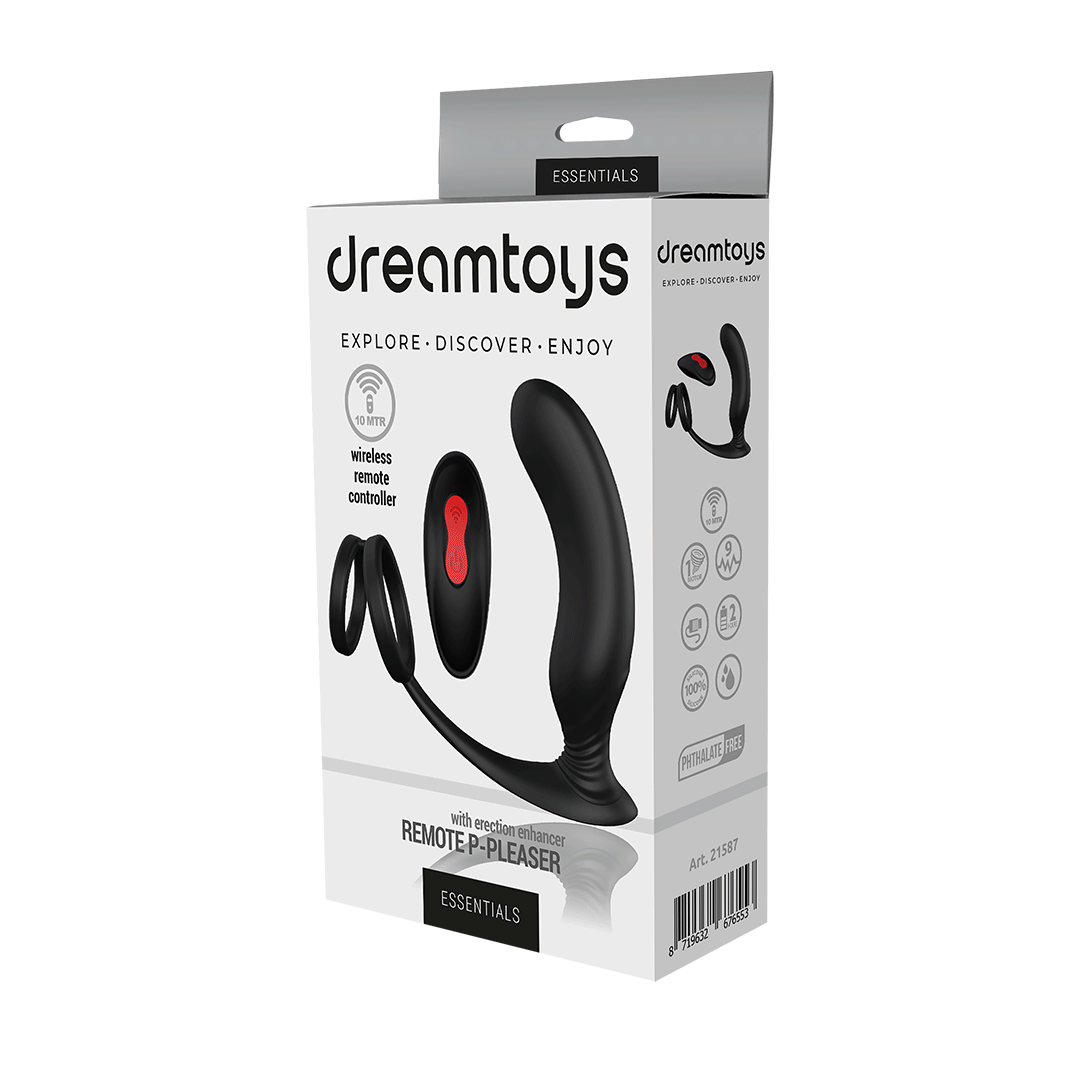 ESSENTIALS | REMOTE P-PLEASER |  Prostate Massager With Remote Control