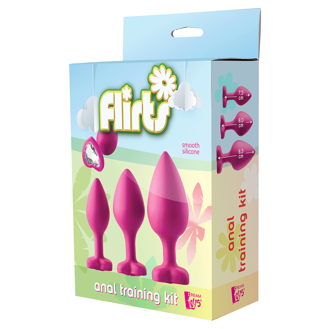 FLIRTS | Anal Traning Kit Gem Stone | Pink