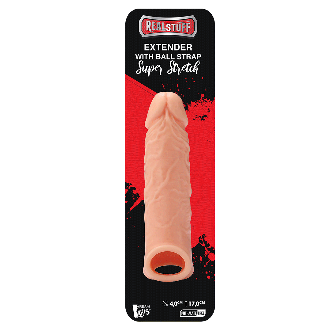 REALSTUFF | Penis Extender with Ball Strap 17cm