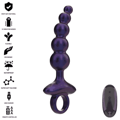 INTENSE | TITO | Vibrating Anal Plug Model 3 - Remote Control