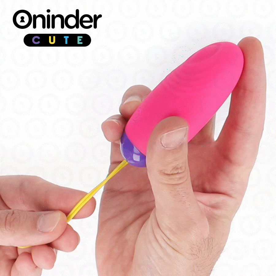 ONINDER CUTE | Vibro-Wave Tapping Silicone Egg - Free Worldwide App